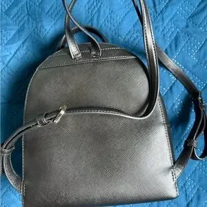 kate spade | Bags | Kate Spade Black Satinlined Backpack  display picture 1